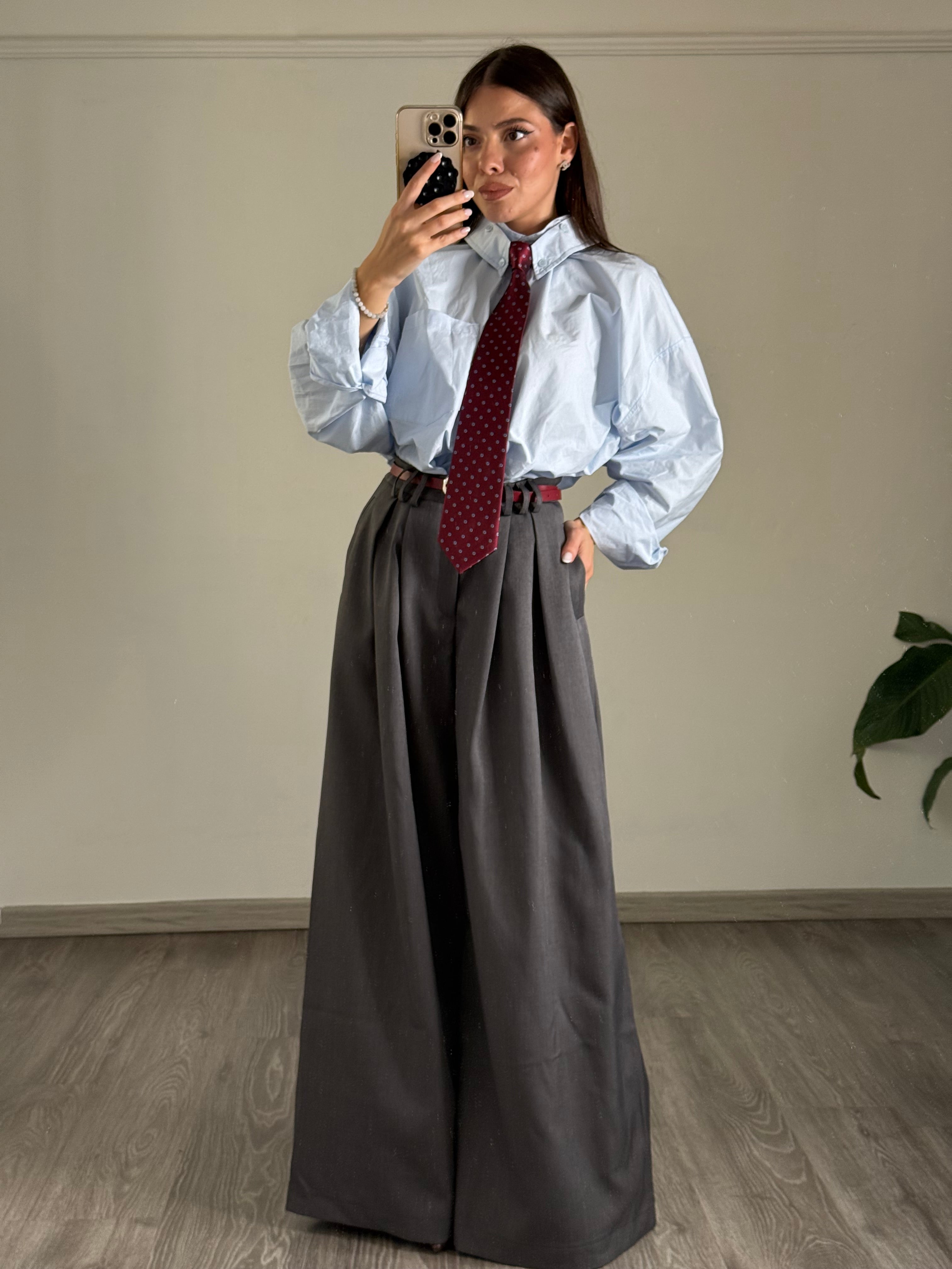 Pantaloni Con Cintura (W45047)