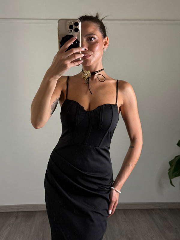 Abito Long Cut (43093)