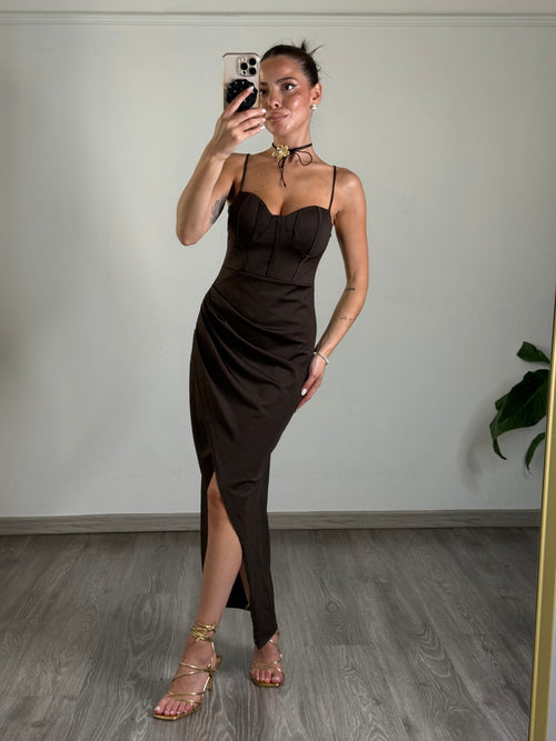 Abito Long Cut (43093)