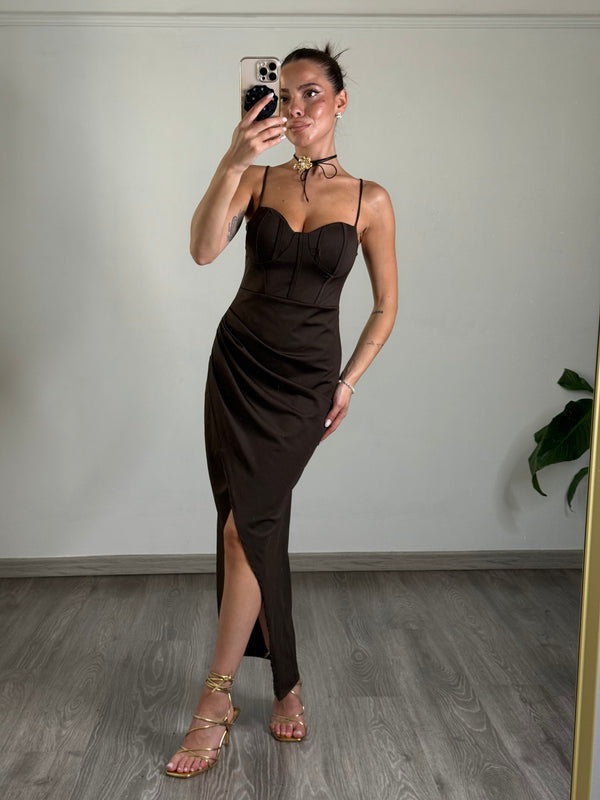 Abito Long Cut (43093)