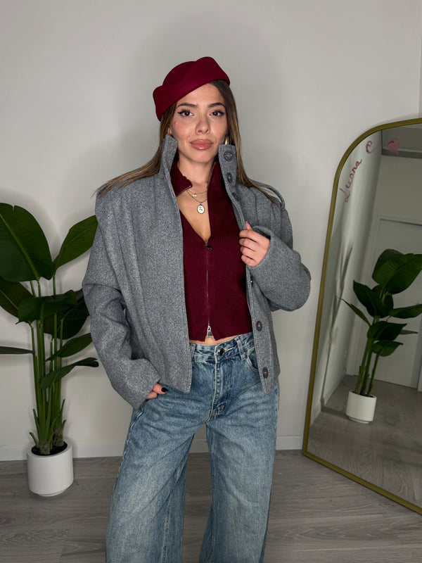 Cappotto Crop (14666)