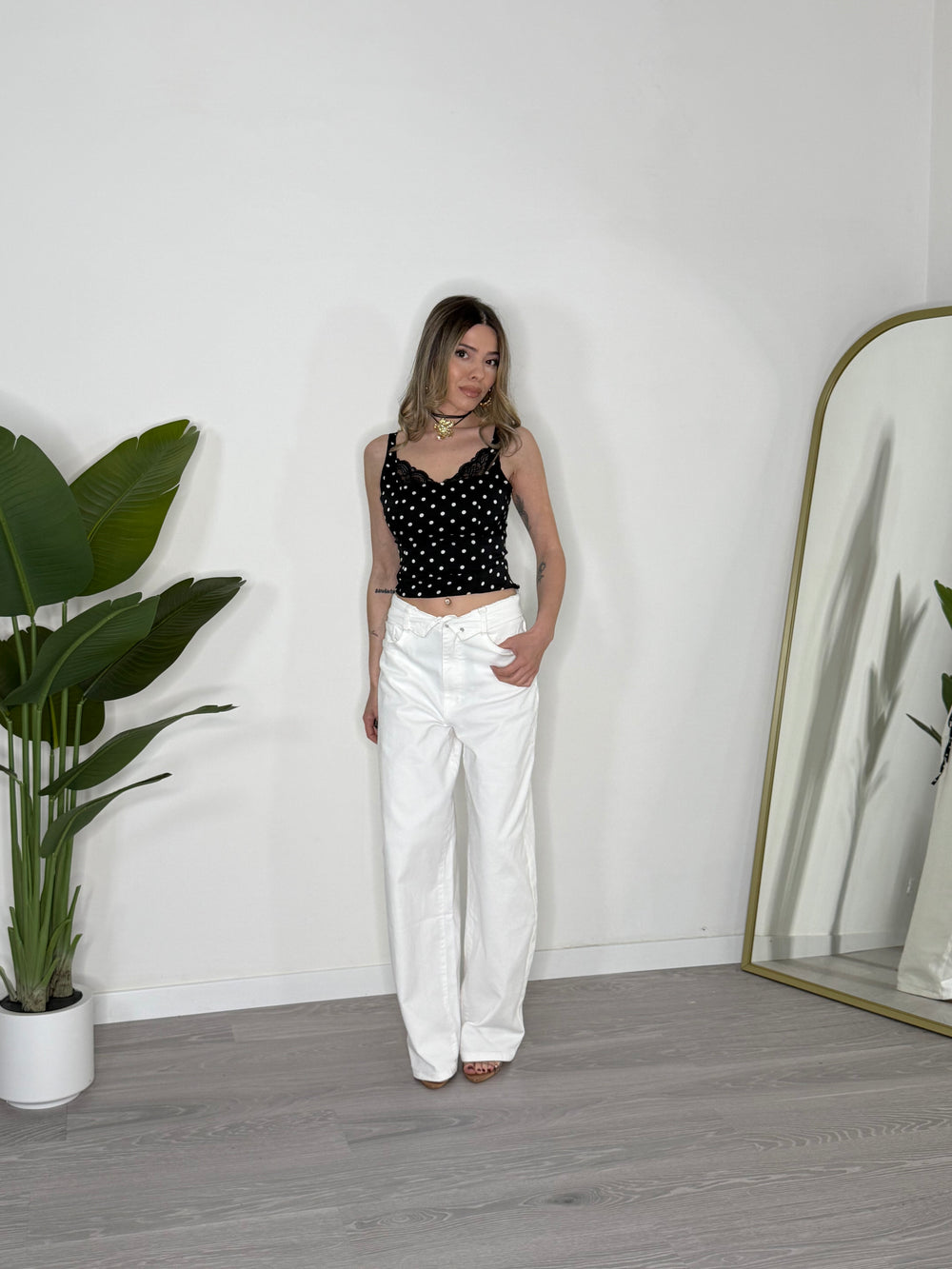 Jeans Blanco (9443)