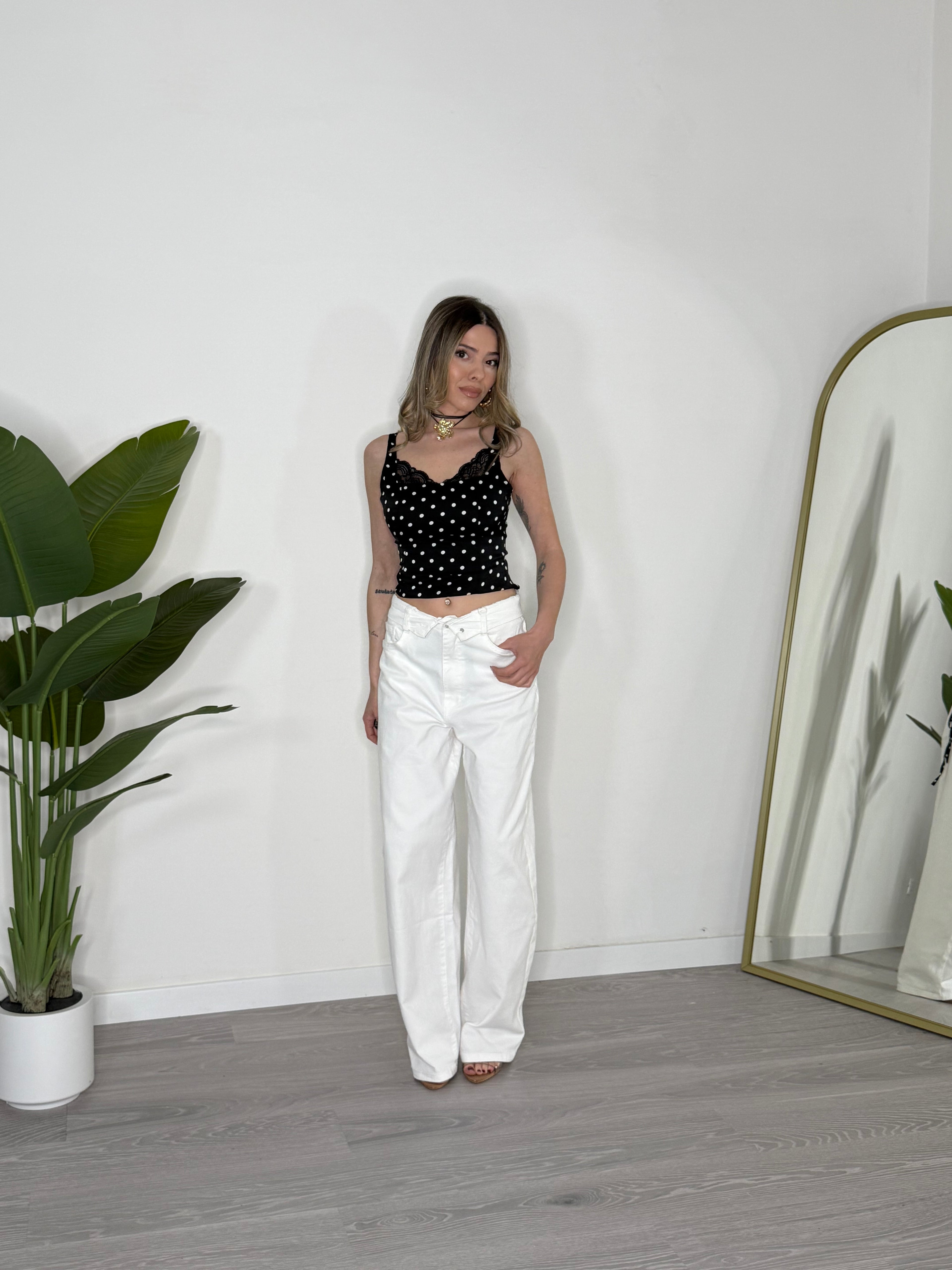 Jeans Blanco (9443)