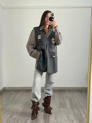 Giacca Con Camicia (K925)