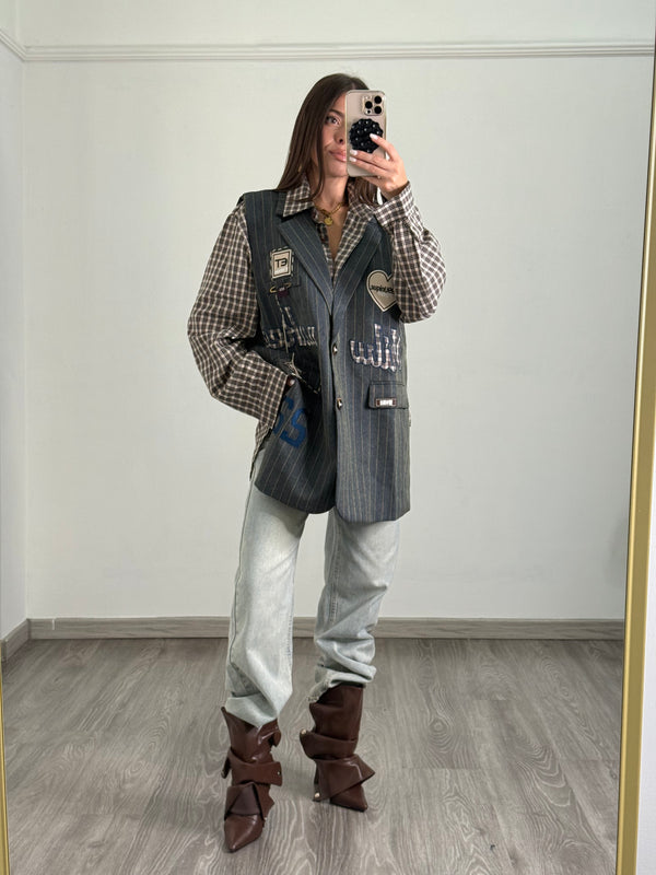 Giacca Con Camicia (K925)