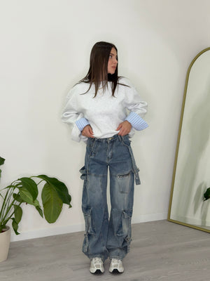 Jeans UrbanZip (S22096)