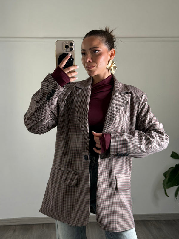 Giacca Pied De Poule (66241)