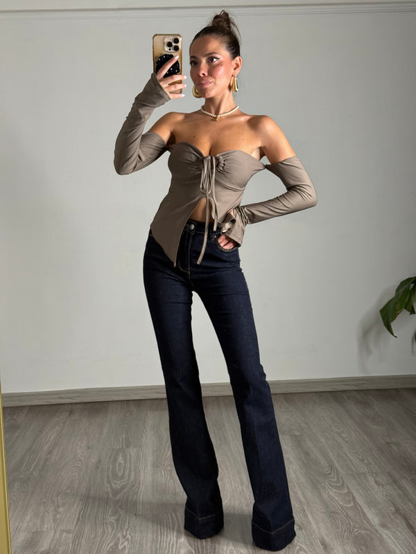 Jeans A Zampa Denim (K715)