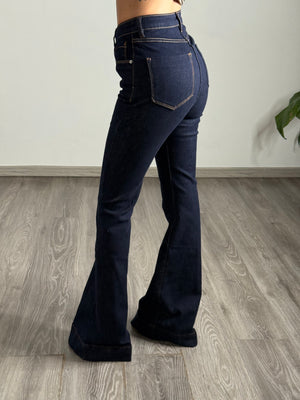 Jeans A Zampa Denim (K715)
