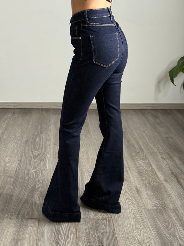 Jeans A Zampa Denim (K715)