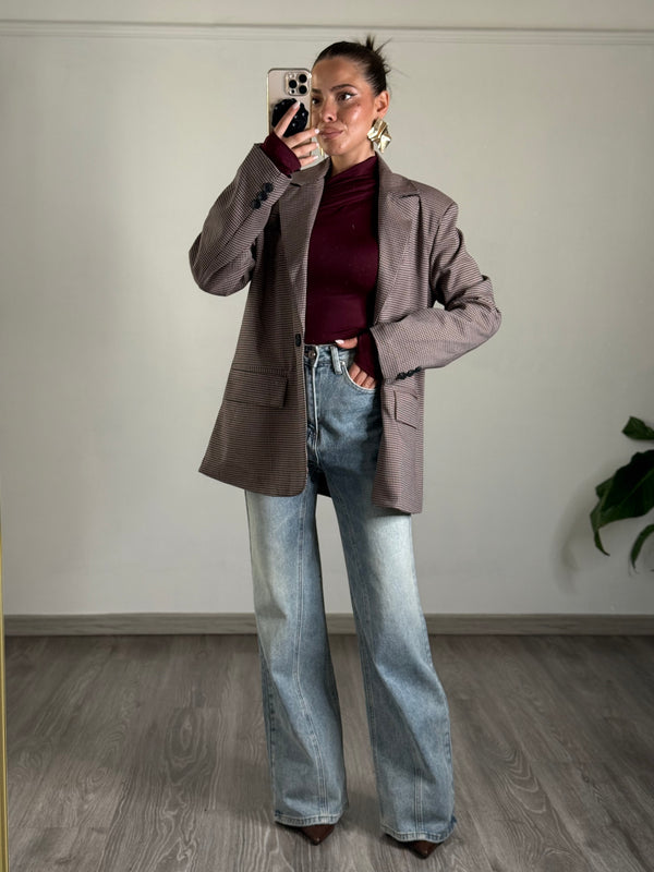 Giacca Pied De Poule (66241)