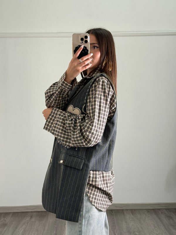 Giacca Con Camicia (K925)