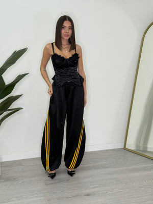 Pantaloni Balloon Con Elastico (7626)