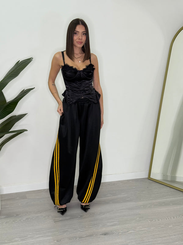 Pantaloni Balloon Con Elastico (7626)