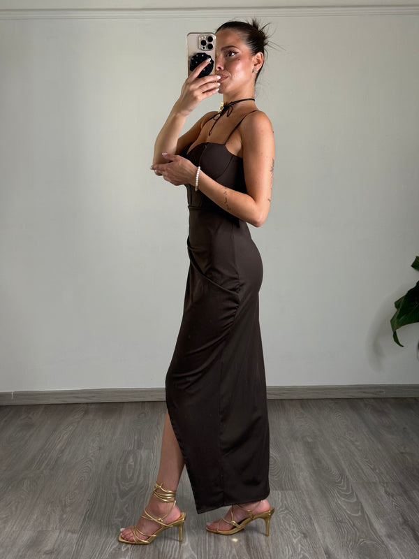 Abito Long Cut (43093)