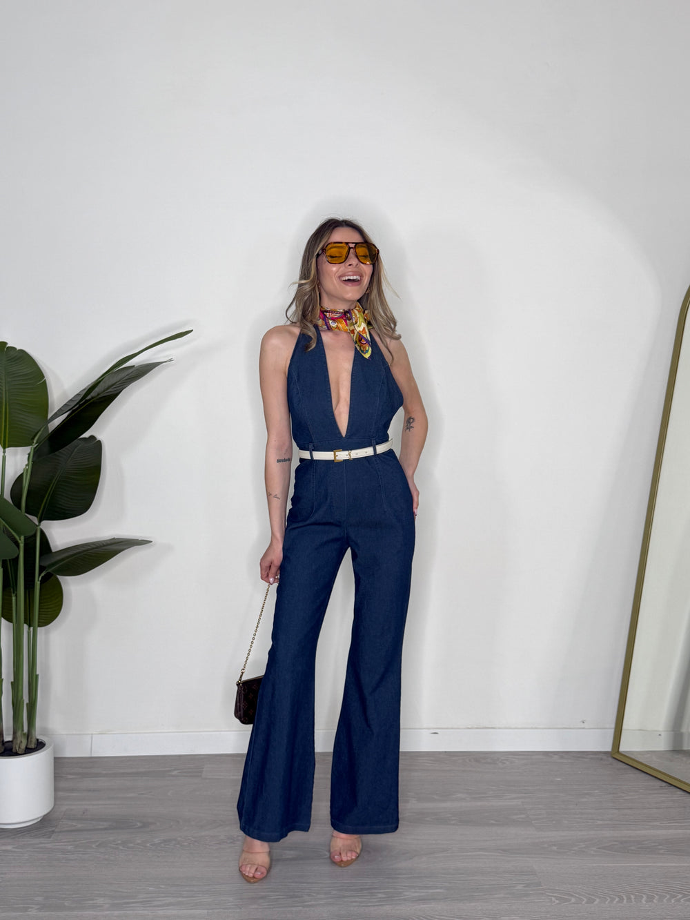 Jumpsuit Denim Vintage (25106)