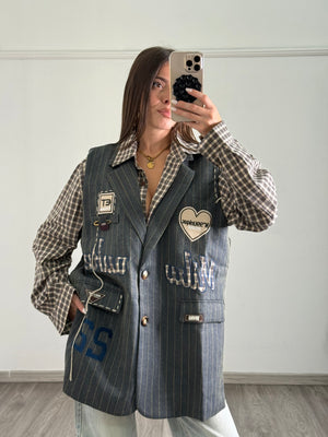 Giacca Con Camicia (K925)