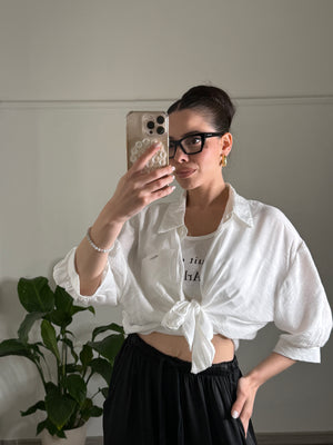 Coordinato camicia e canotta (51187)