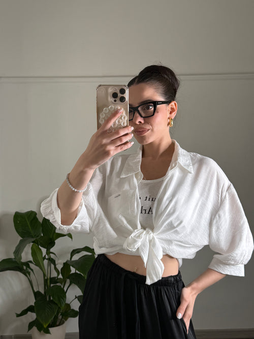 Coordinato camicia e canotta (51187)