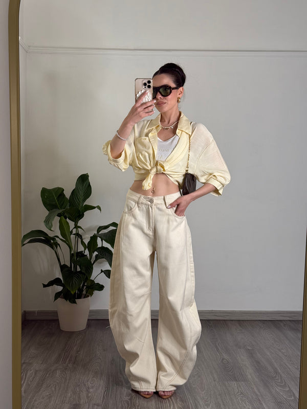 Coordinato camicia e canotta (51187)