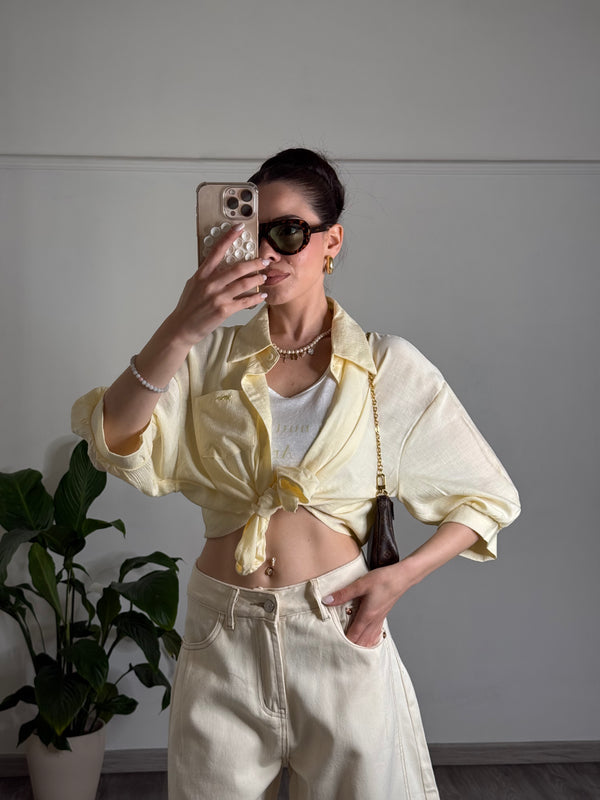 Coordinato camicia e canotta (51187)